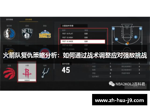 火箭队复仇策略分析:如何通过战术调整应对强敌挑战 火箭队复仇策略分析:如何通过战术调整应对强敌挑战